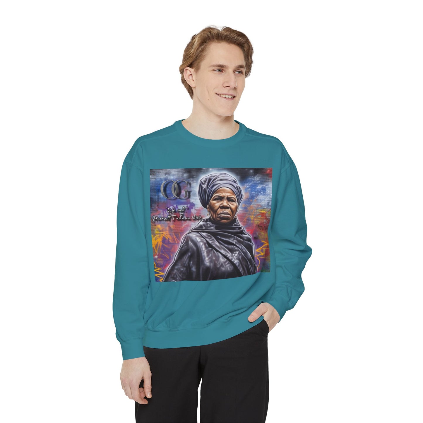 Harriet Tubman inspired graphic OG sweatshirt