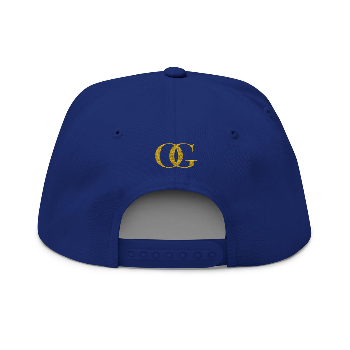 Gold OG Embroidered Flat Bill Cap