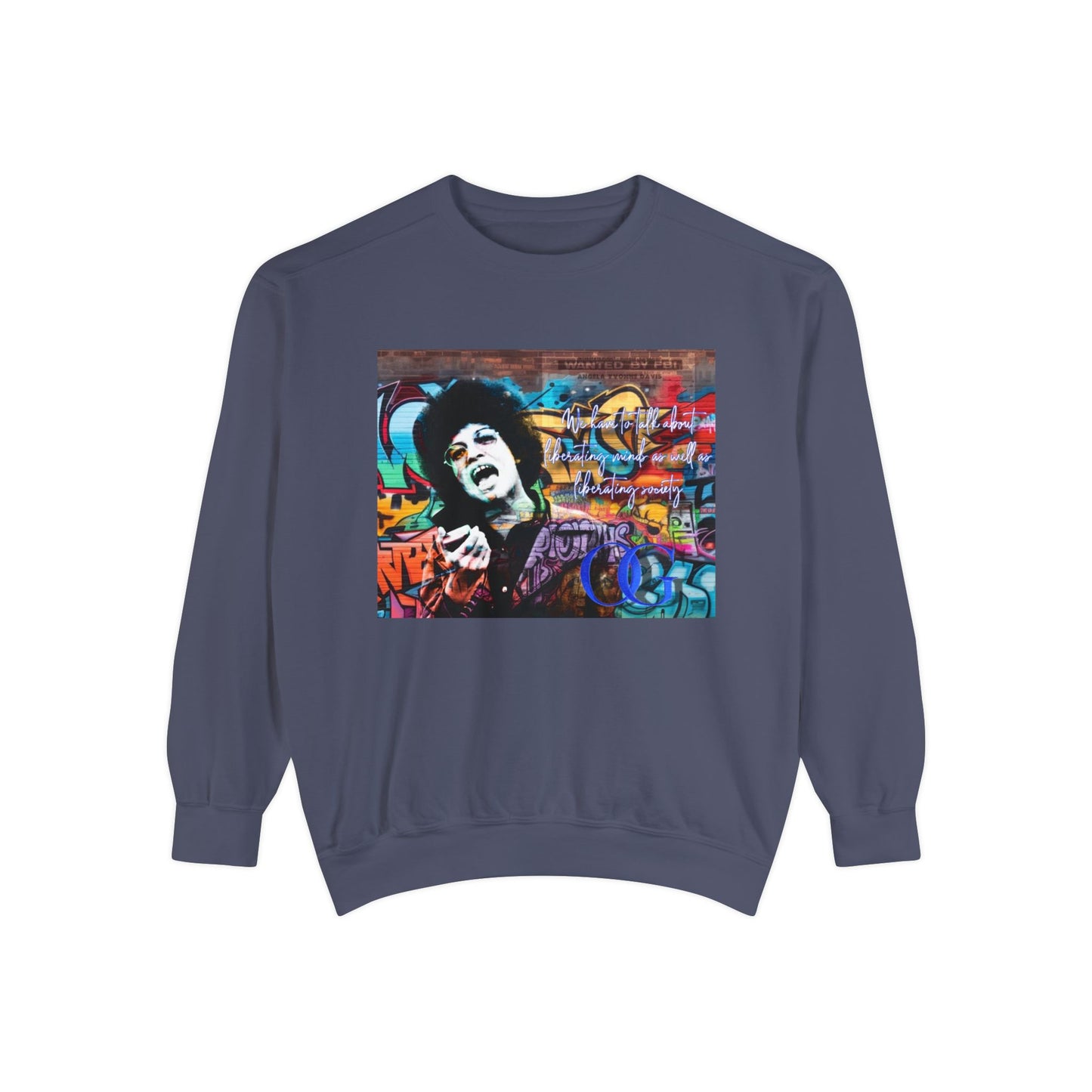 Angela Davis inspired Graffiti OG Sweatshirt