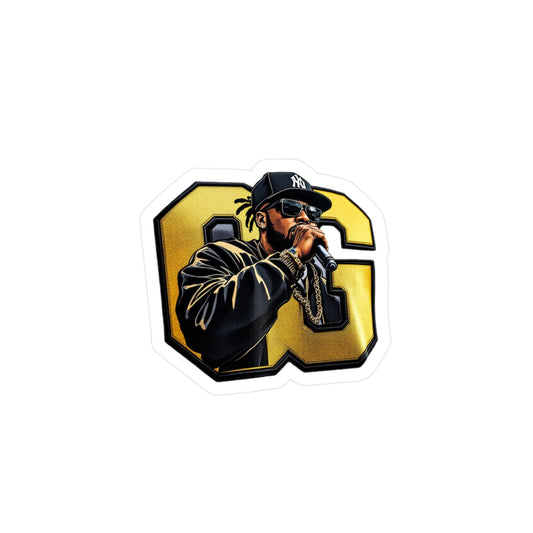 OG on the mic sticker
