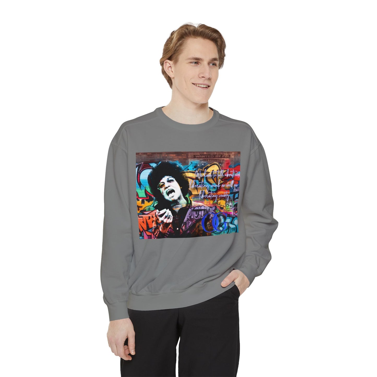 Angela Davis inspired Graffiti OG Sweatshirt