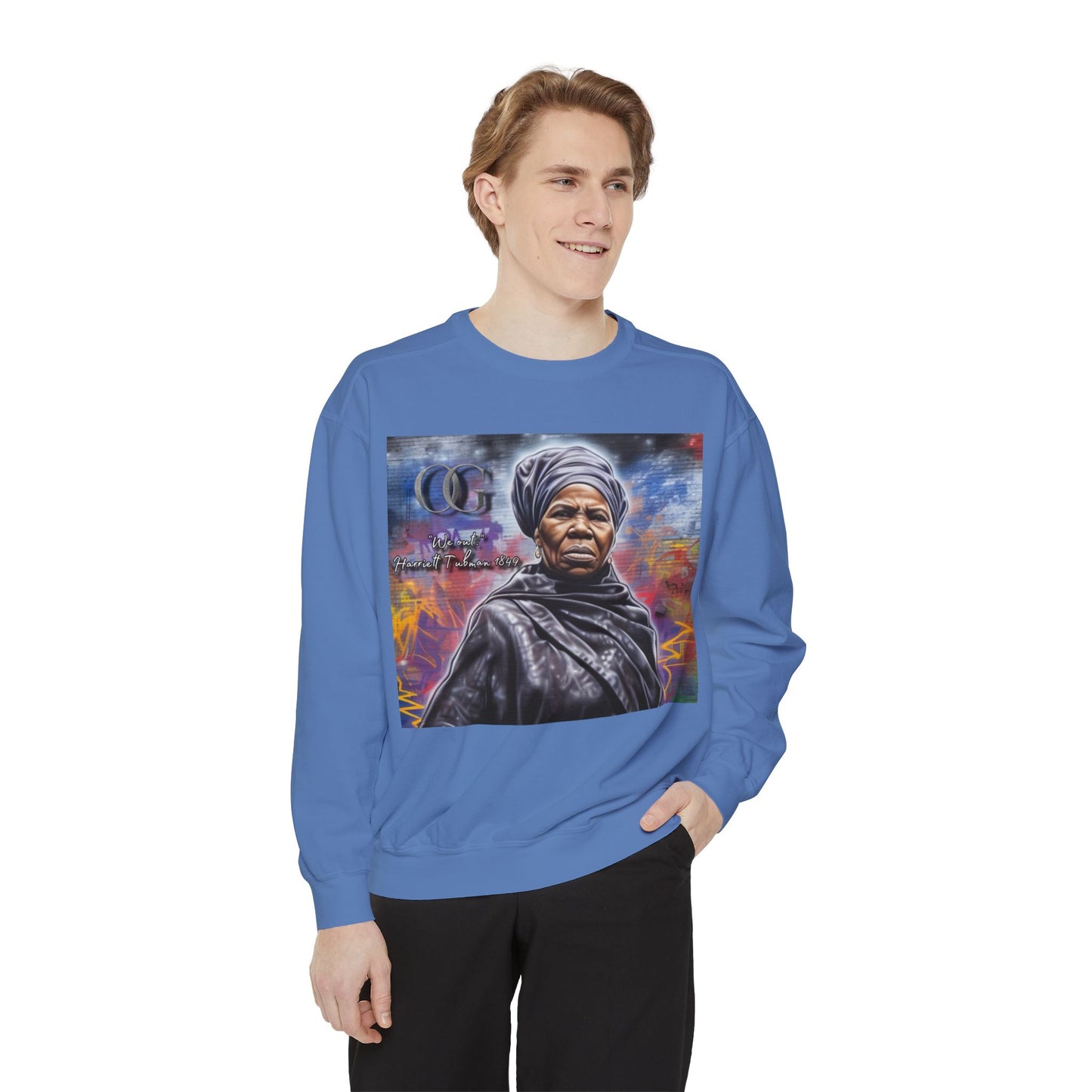 Harriet Tubman inspired graphic OG sweatshirt