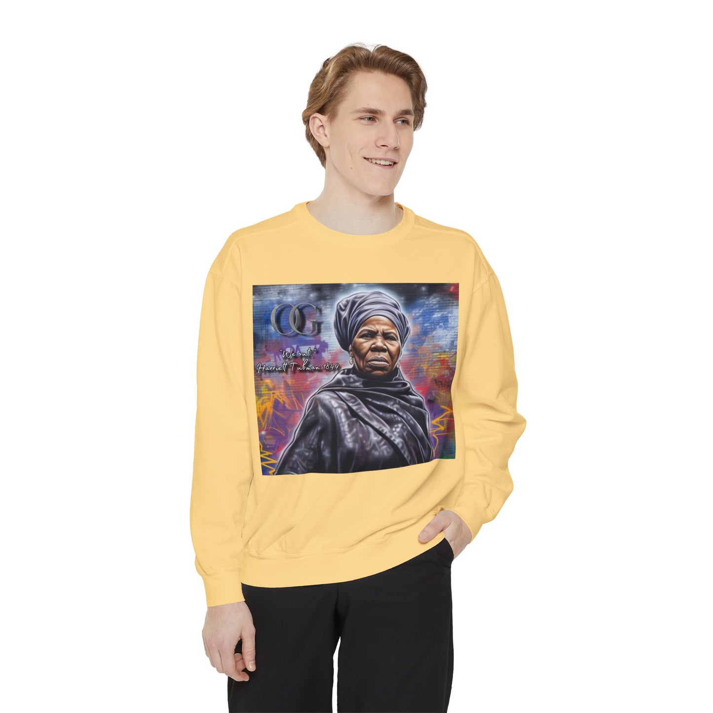 Harriet Tubman inspired graphic OG sweatshirt