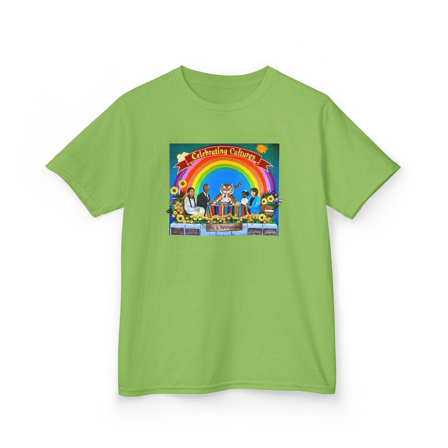 Celebrating Culture Irving Elementary Mural 2026, youth tee