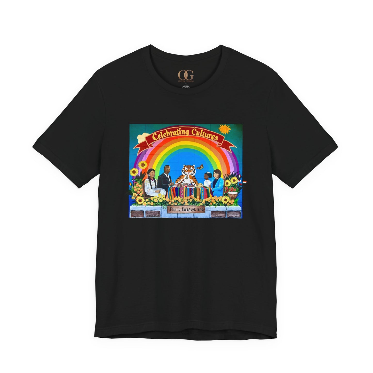 Celebrating Cultures T-Shirt — Multicultural Student Union Irving Elementary School Tee