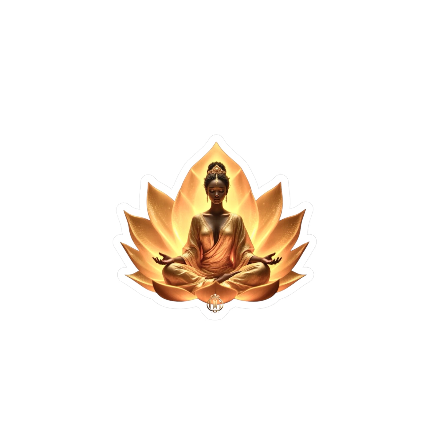 Mindful Lotus OG sticker