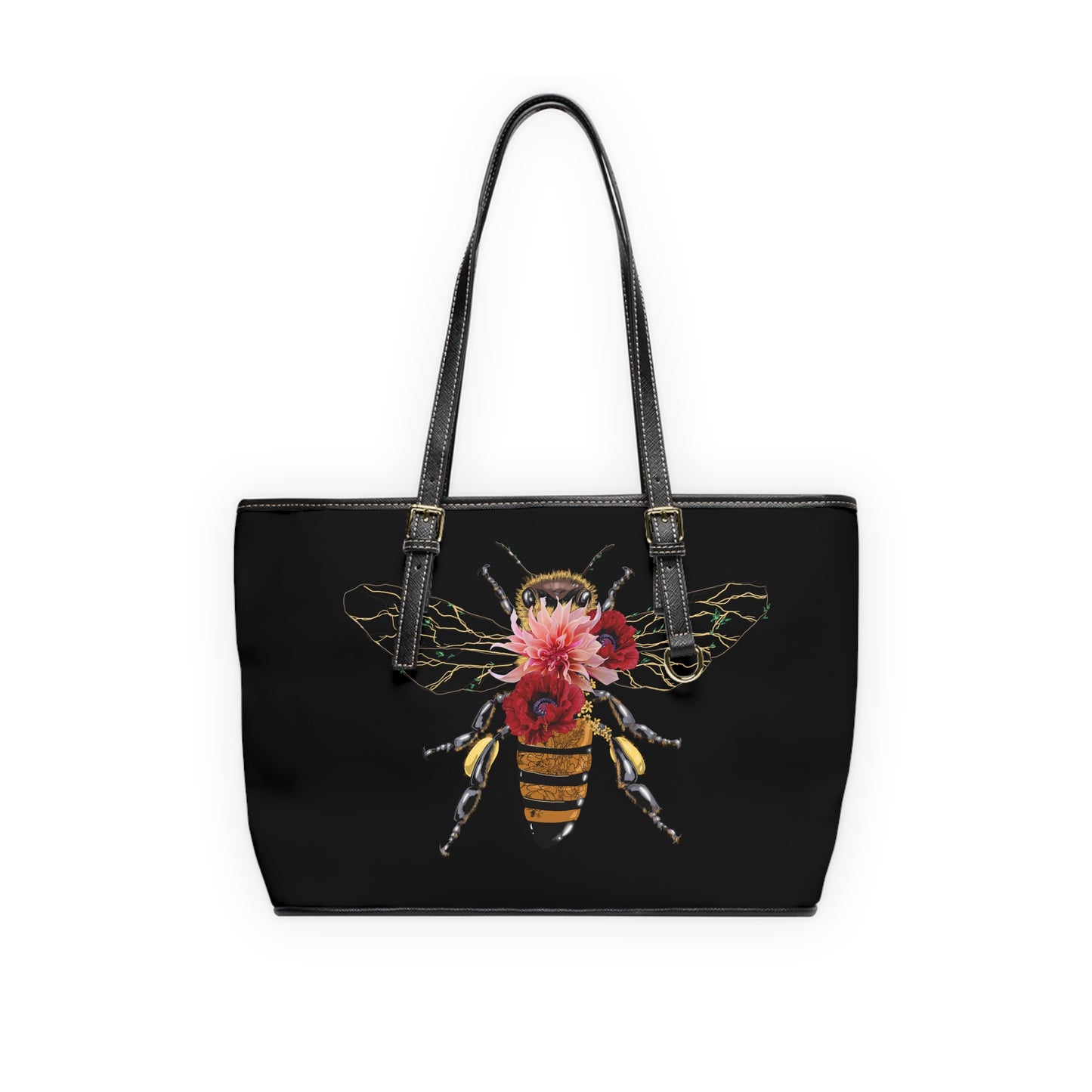 Save the Bees, Lola’s Bee drawing on OG purse