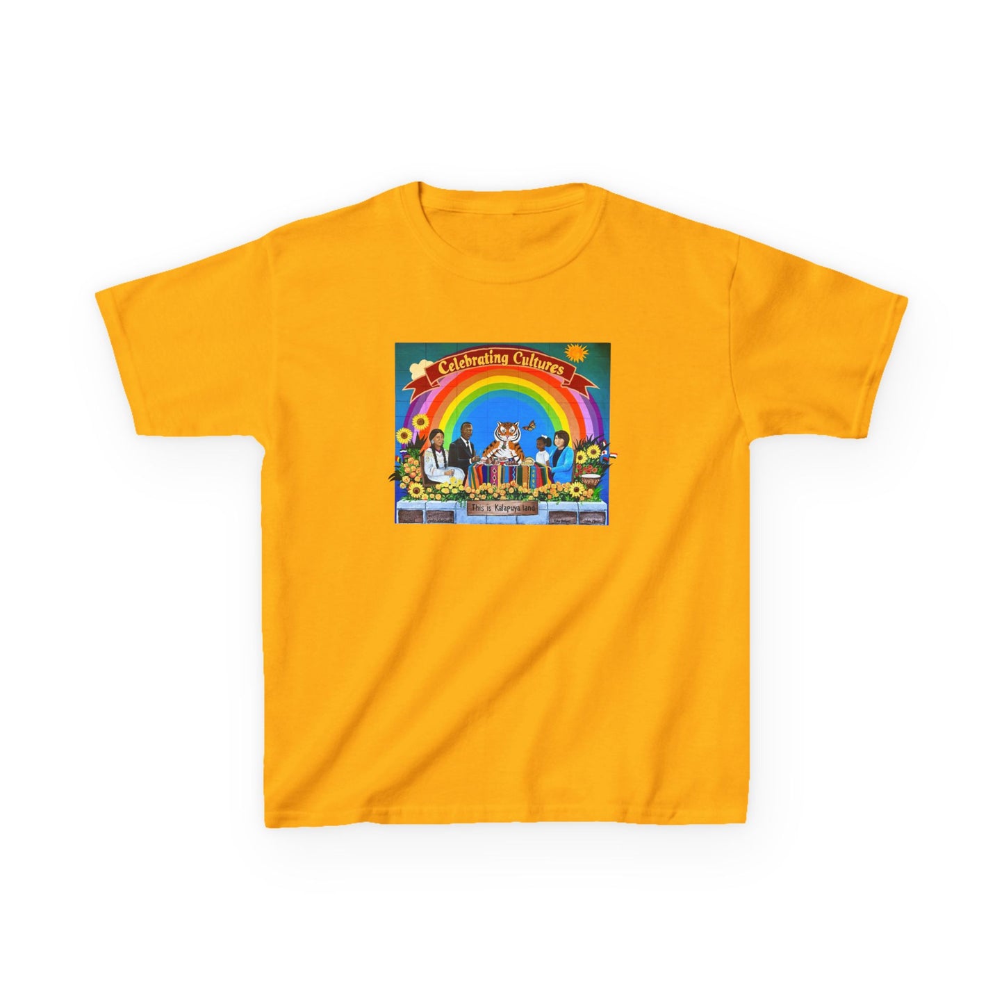 Celebrating Culture Irving Elementary Mural 2026, youth tee