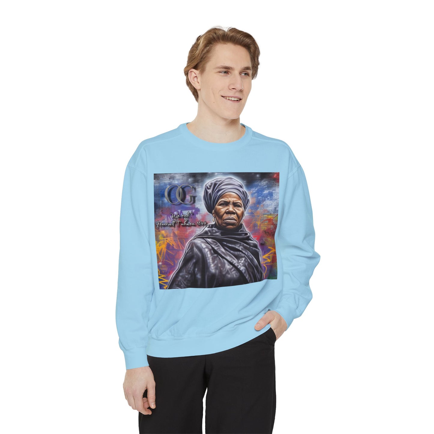 Harriet Tubman inspired graphic OG sweatshirt