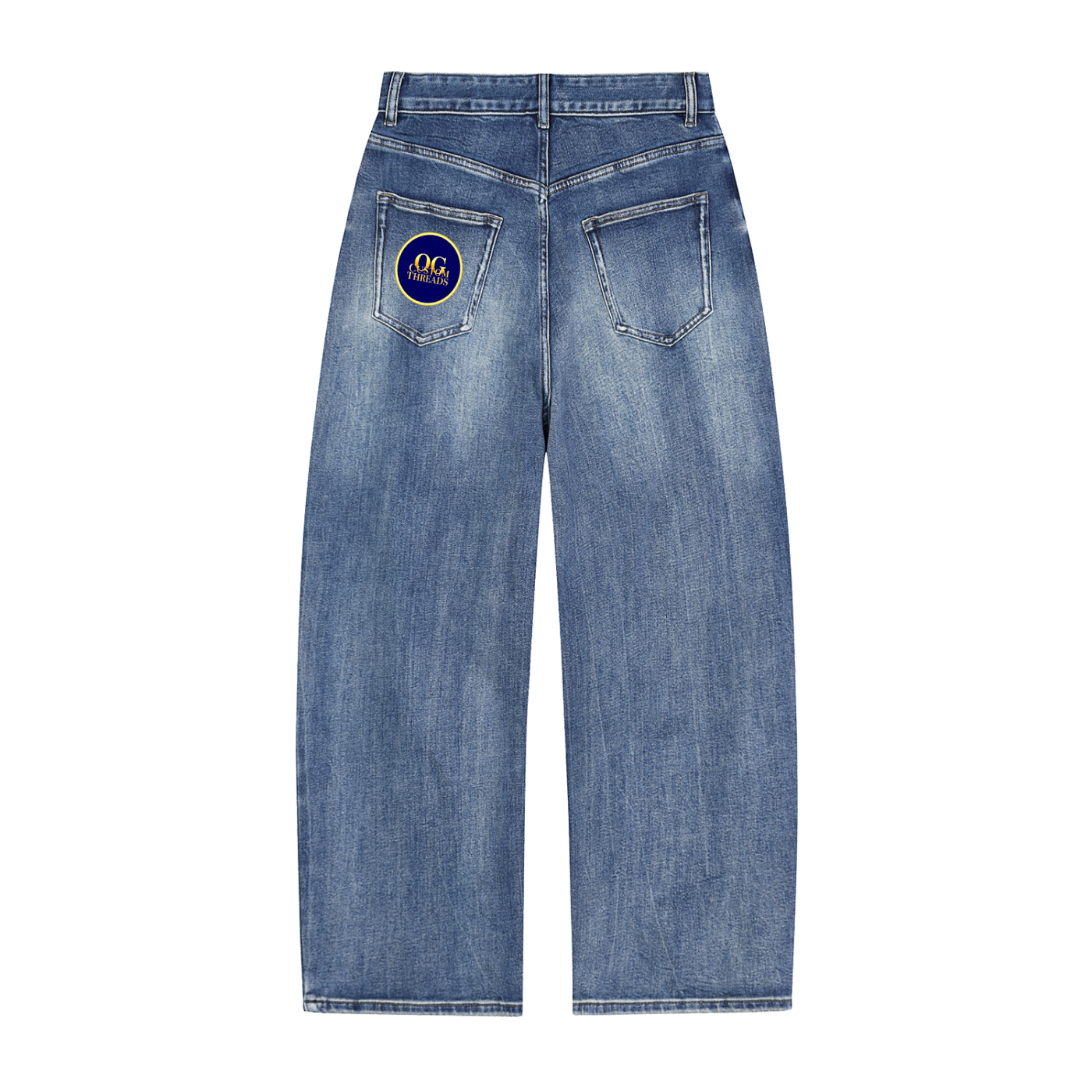 Sun Fade Heavyweight Denim Jeans